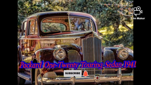 1941 Packard One-Twenty Touring Sedan . سيارات كلاسيكيه . Classic cars