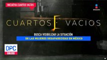 “Cuartos vacíos”, iniciativa que busca visibilizar la desaparición de mujeres