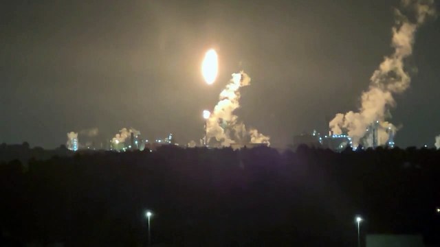 Martigues-Lavera : encore une torche gigantesque