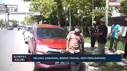 Lebaran Sudah Dekat, Sopir Travel dan Carteran di Banjarmasin Mengeluh Penumpang Masih Sepi