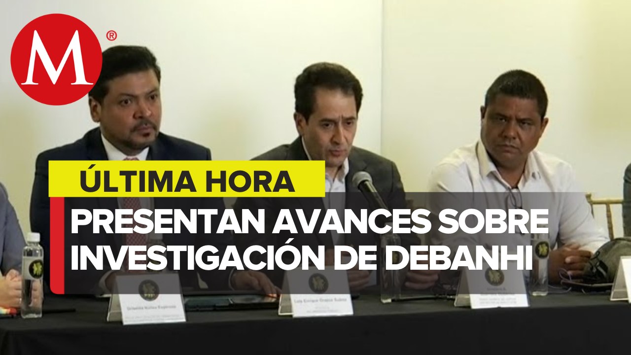 Se realiza rueda de prensa para dar avances sobre el caso de Debanhi