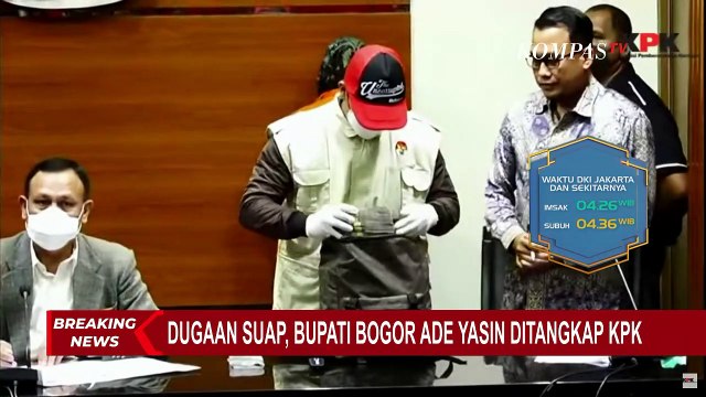 OTT Kasus Suap Bupati Bogor Ade Yasin, KPK Amankan Sejumlah Pecahan Rupiah & Sita Rp 1,024 M!