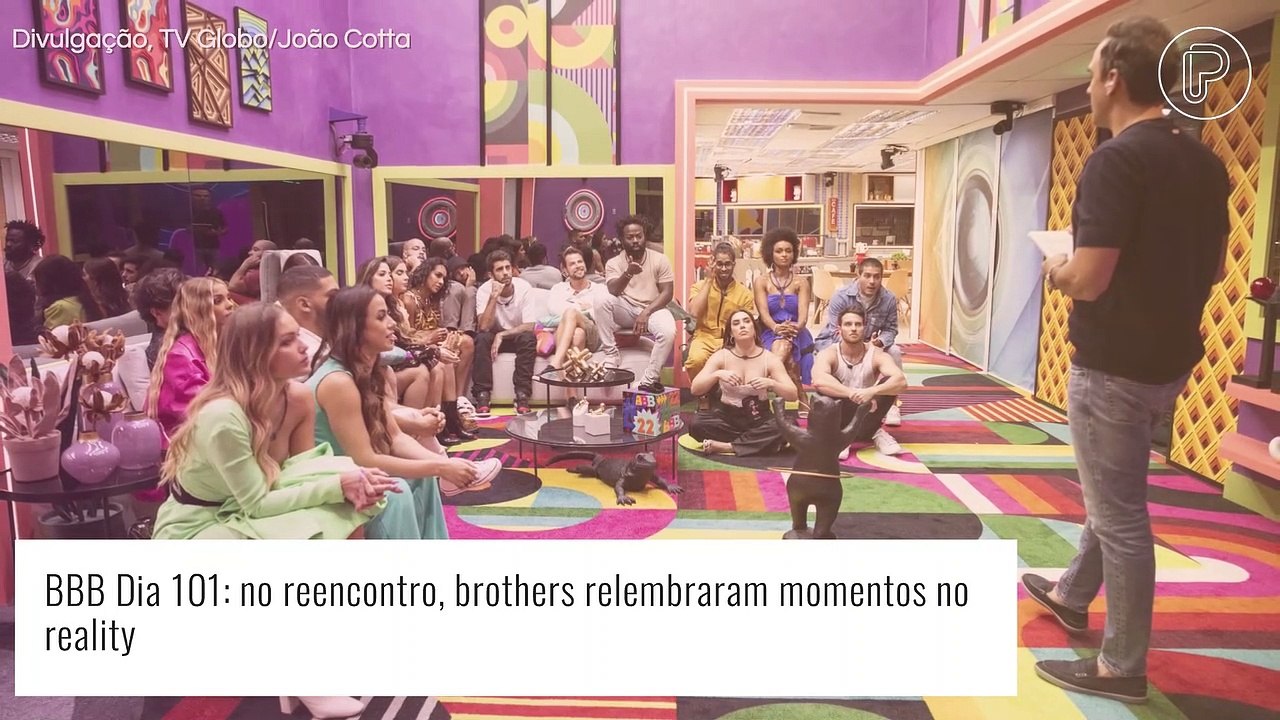 'BBB Dia 101': selinho, emoção de Tadeu Schmidt e mais! veja o que rolou no programa
