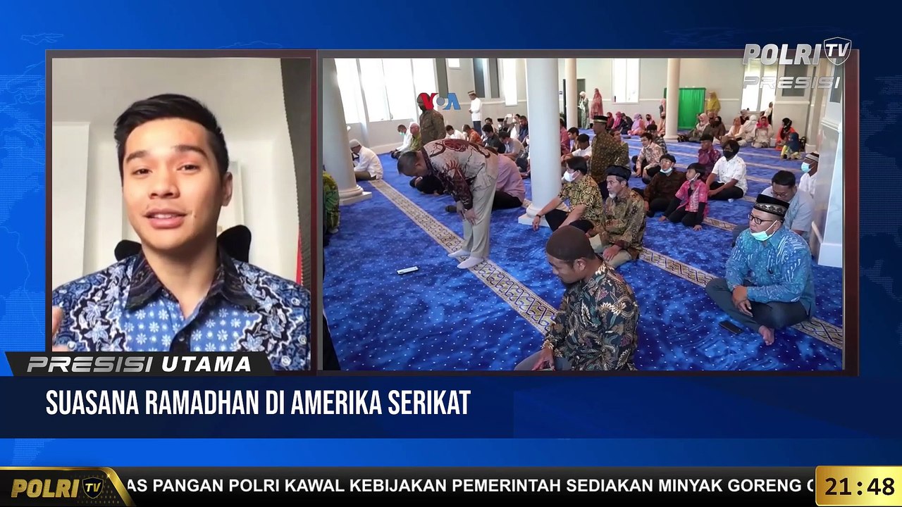 Live Dialog Bersama VOA Ameria Serikat Gandira Pratama Terkait Suasana Ramadan Di Amerka Serikat