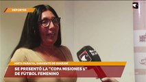 Se presentó la “Copa Misiones 1” de fútbol femenino