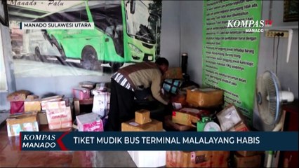Tiket Mudik Bus Terminal Malalayang Habis