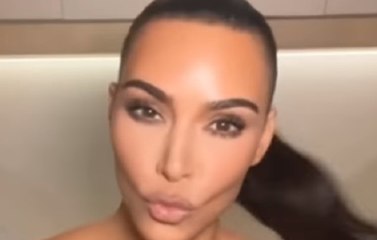 Kim Kardashian shares TikTok of herself doing Key Glock's "Ambition For Cash" challenge