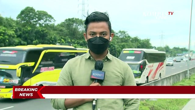 Arus Mudik Tol Cipali Subang: Pemudik Sampai Harus Istirahat di Bahu Jalan Karena Rest Area Penuh!