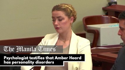Psychologist testifies that Amber Heard has personality disorders