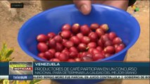 Cafetaleros venezolanos participan en concurso nacional