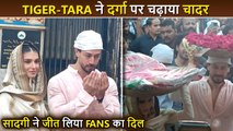 Tiger & Tara Reach Mahim Dargah, Seeks Blessings | Heropanti 2