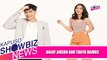 Kapuso Showbiz News: Anjay Anson, Tanya Ramos, receive advice from celebrity parents and relatives