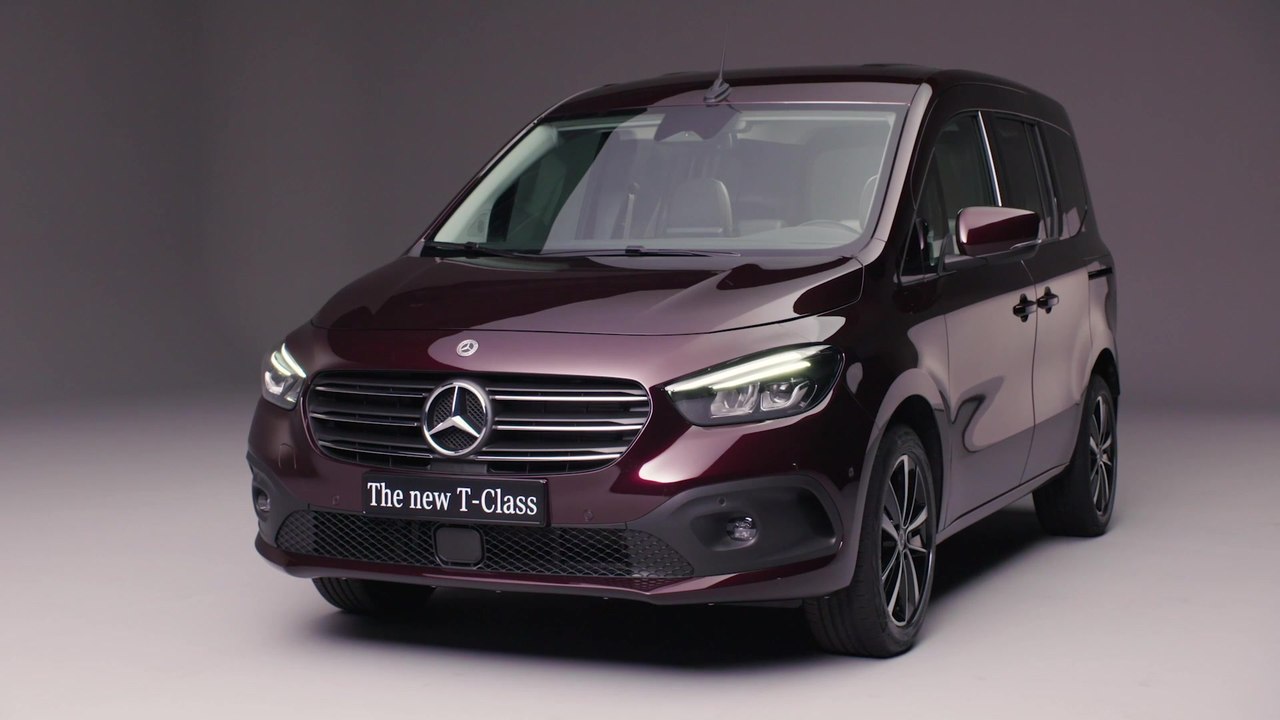 Die neue Mercedes-Benz T-Klasse - Der Premium-Small-Van für das aktive Leben