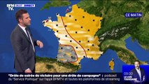 Soleil à l'Est, nuages et averses prévus sur l'Ouest ce jeudi