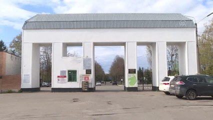 Kiev'de vurulan Miske mezarlığı AA ekibince görüntülendi