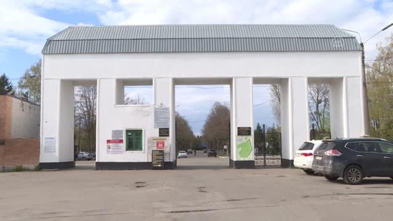 Kiev'de vurulan Miske mezarlığı AA ekibince görüntülendi