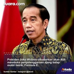 Sahroni Pastikan Jokowi Hadir Membuka Formula E Jakarta Juli Mendatang