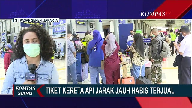 Tiket KA Jarak Jauh Habis Terjual Hingga Lebaran