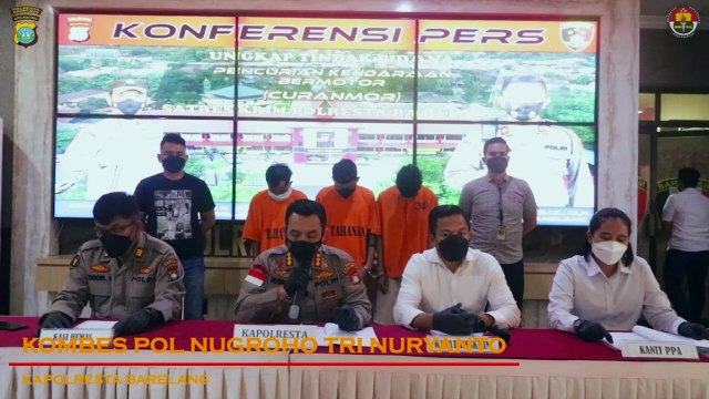 Kapolresta Barelang Ungkap Pelaku Curanmor yang Viral di Media Sosial