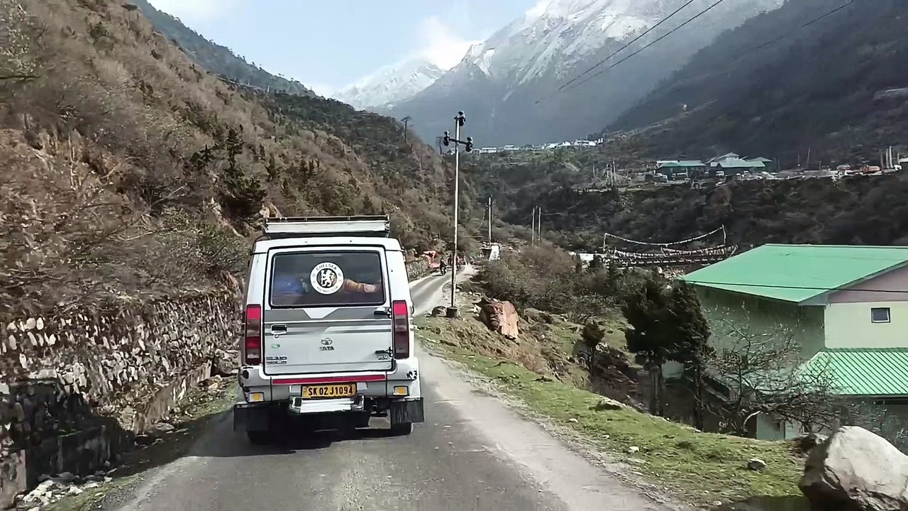 The famous Roadtrip of sikkim