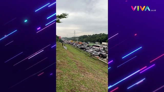 Titik Macet Panjang di Tol Cikampek hingga Tol Cipali