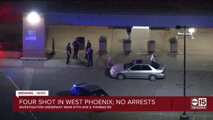 Four people shot near 67th Ave and Thomas Wednesday night