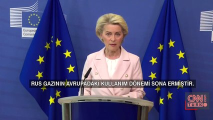 AB'den flaş açıklama: 'Avrupa'da Rus fosil yakıt dönemi sona erdi'