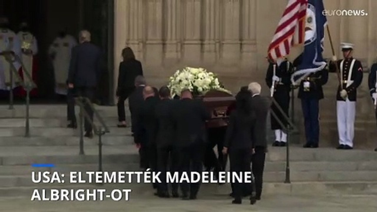 Eltemették Madeleine Albright-ot, az Egyesült Államok első női külügyminiszterét