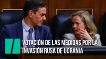 El Congreso debate el decreto y vota las medidas del Gobierno sobre la guerra de Ucrania