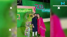 Anushka Sharma, Virat Kohli wear brightest smiles as they pose at wedding reception
