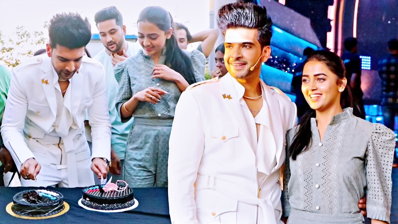 Karan Kundrra & Tejasswi Prakash Spend Time With Fans On Sets Of Dance Deewane Juniors