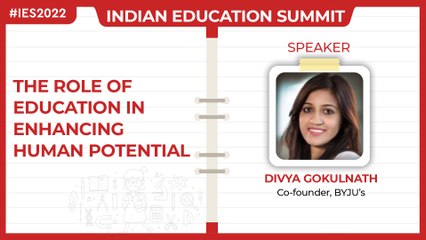 The role of education in enhancing human potential