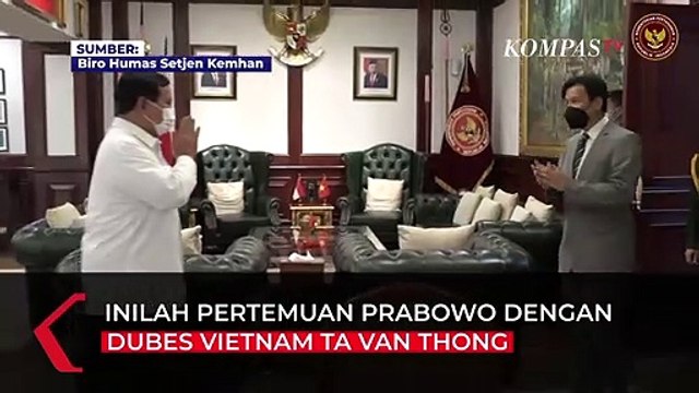 Menhan Prabowo Terima Dubes Vietnam dan Kroasia, Bahas Apa?