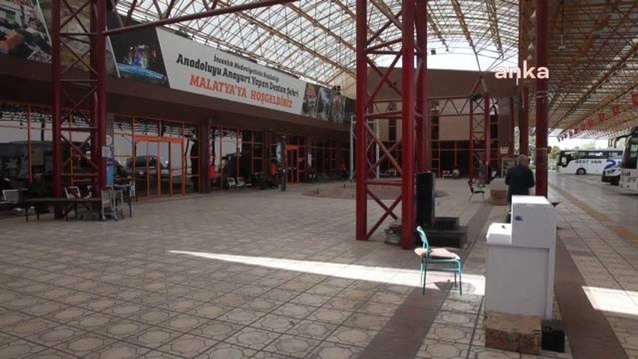 Malatya Otogarında Bayram Yoğunluğundan Eser Yok: "Vatandaşlar Oldukları Yerde, Dört Duvar Arasında Bayramını Yapmaya Çalışacak"