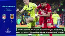 Klopp: Arbeit ist nach 2:0 “noch nicht getan”