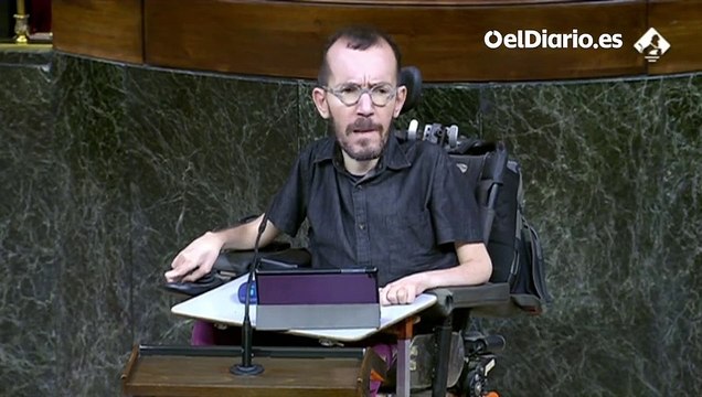 Pablo Echenique: El escándalo de Pegasus es una vergüenza democrática. Sin embargo, hay parlamentarios que van a votar que sí al Decreto, por lo que quiero agradecérselo