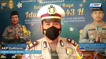 Ada Pasar Tumpah, Pemudik Diminta Hati-hati jika Melintasi Jalur Pantura Pasuruan