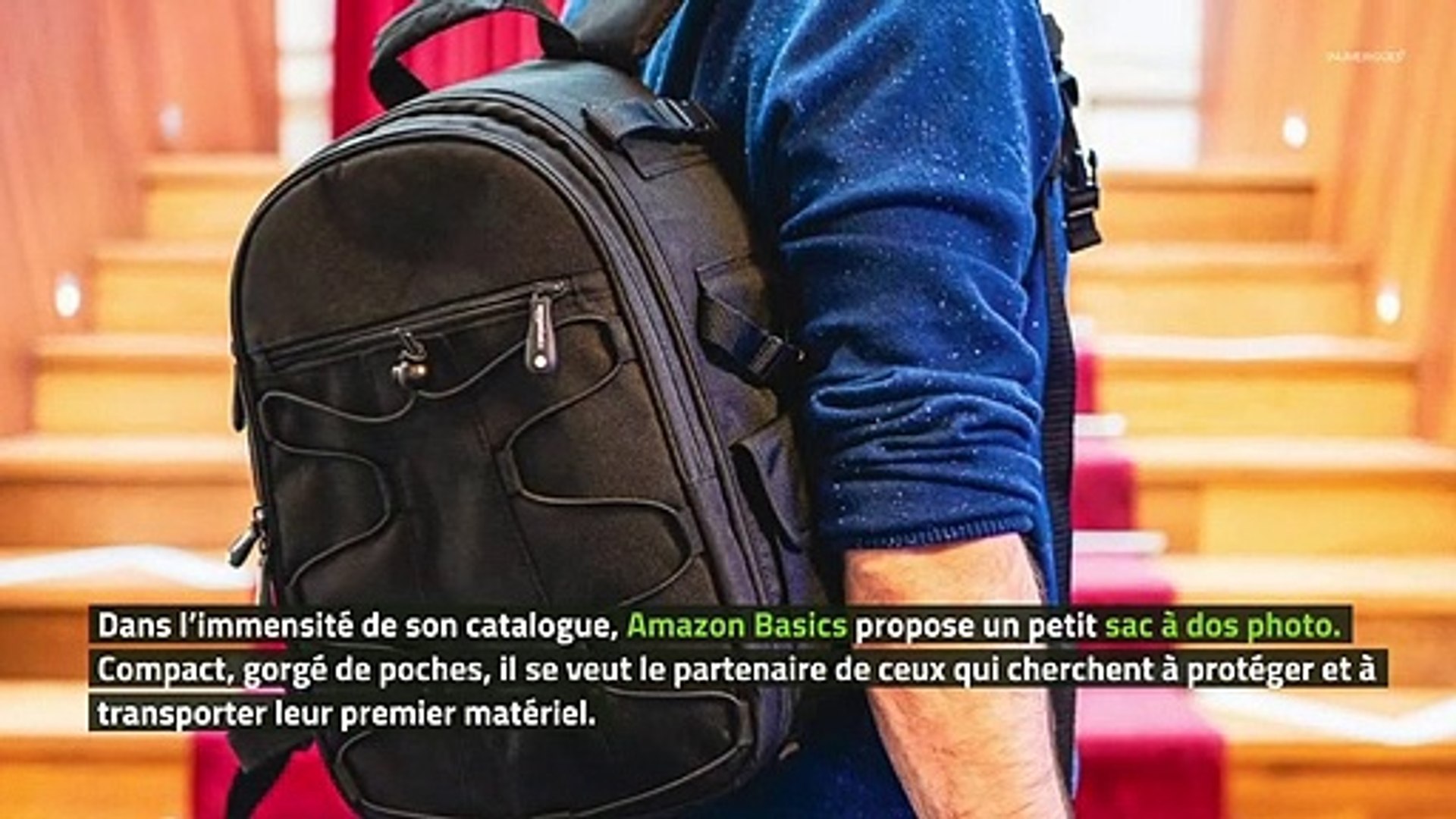 Test Amazon Basics Sac à dos pour Appareil Photo : il assure l'essentiel -  Vidéo Dailymotion