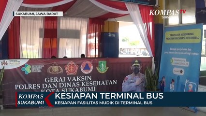 Kesiapan Fasilitas Mudik Di Terminal Bus
