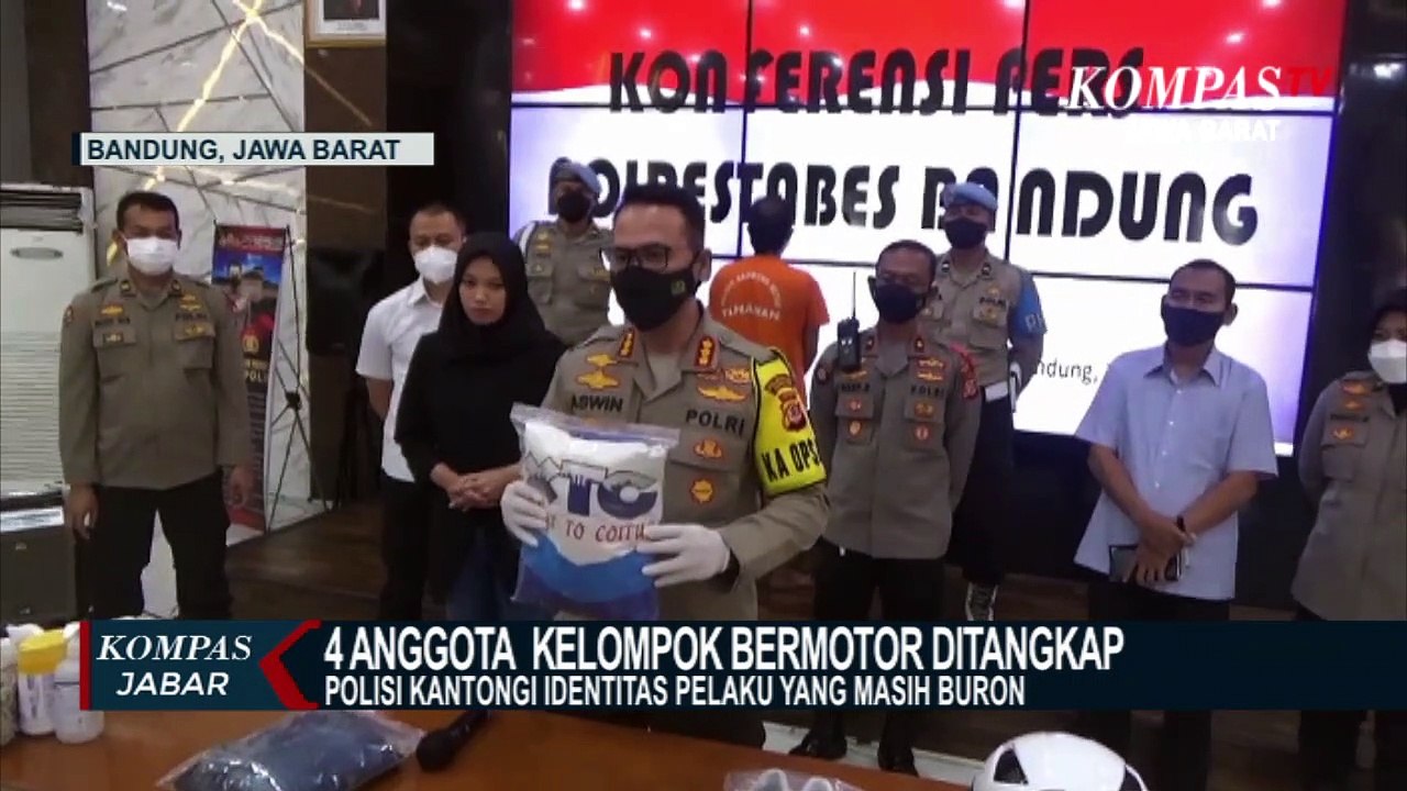 4 Anggota Kelompok Bermotor Ditangkap