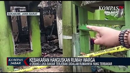4 Orang Luka Bakar, Akibat Terjabak Dalam Kebakaran