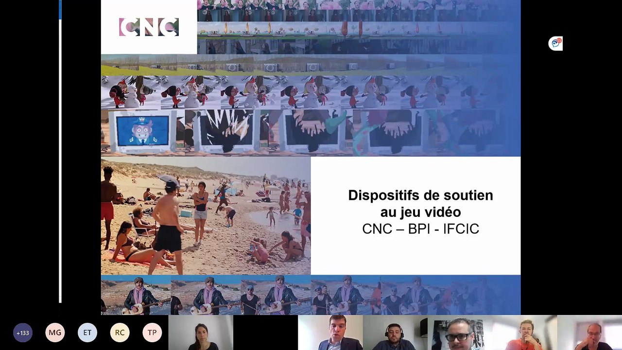 Fonds de soutien au jeu vidéo - webinaire de présentation des objectifs et évolutions - 13 avril  2022