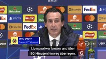 Emery nach 0:2: “Haben uns keine Tore verdient”