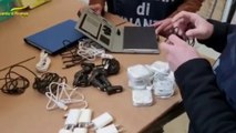 Maxi sequestro da 5 milioni di accessori per telefonia