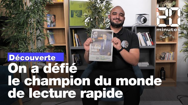 Les conseils du champion du monde de lecture rapide