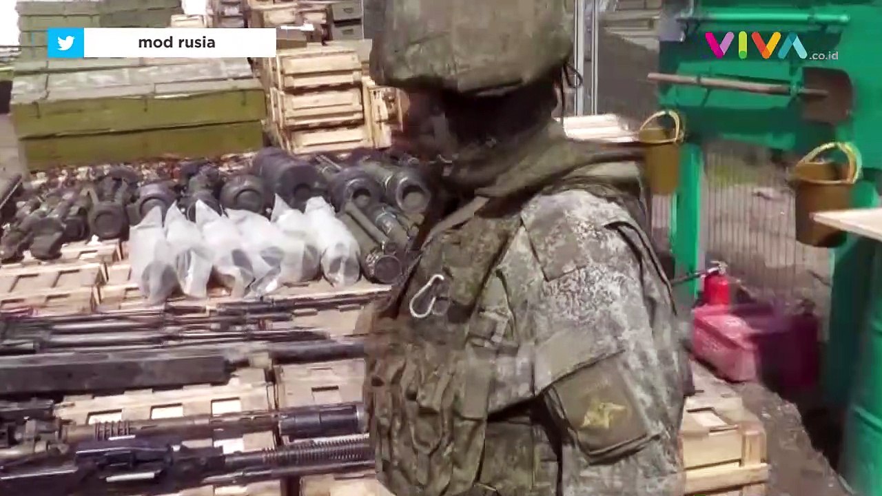 Tentara Rusia Rampas Senjata dari Aliansi NATO