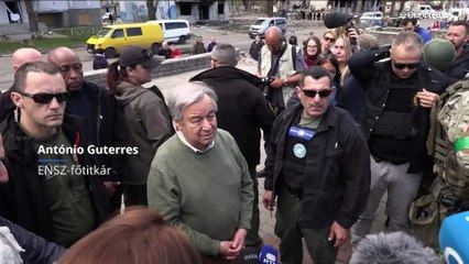 Ukrajnai látogatáson az ENSZ-főtitkár