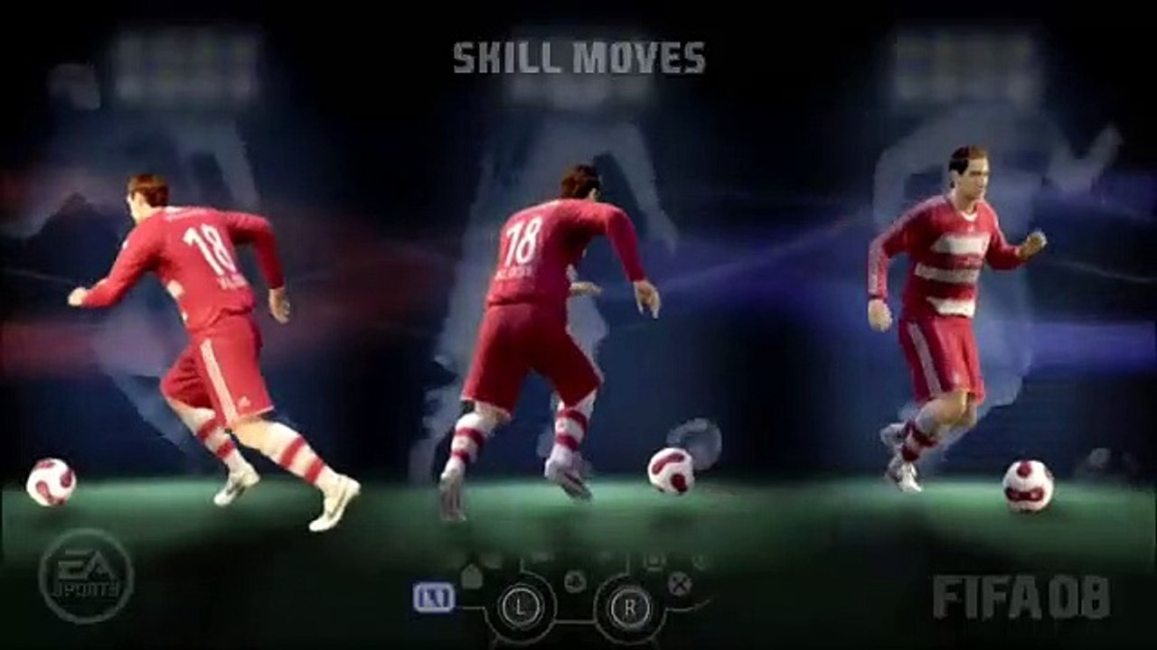 FIFA 08 Exclusive Skill Moves Trailer