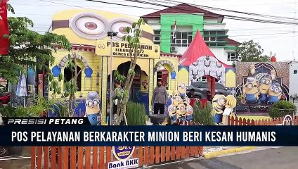 Pos Pelayanan Berkarakter Minion  di Purwodadi, Grobogan Hadirkan Kesan Humanis