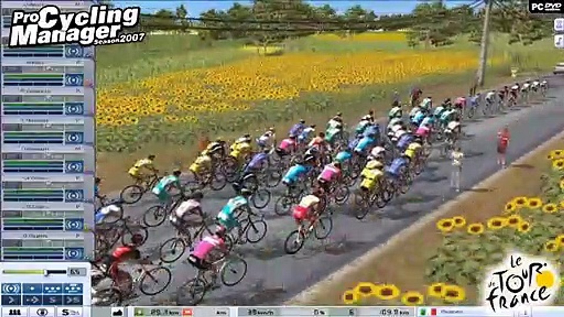 Pro Cycling Manager 2022 gameplay 